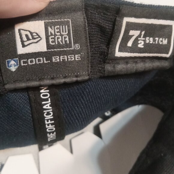 New Era 59Fifty Atlanta Braves Cool Base On Field Players Fitted Hat/Cap 7 1/2 - Picture 7 of 8